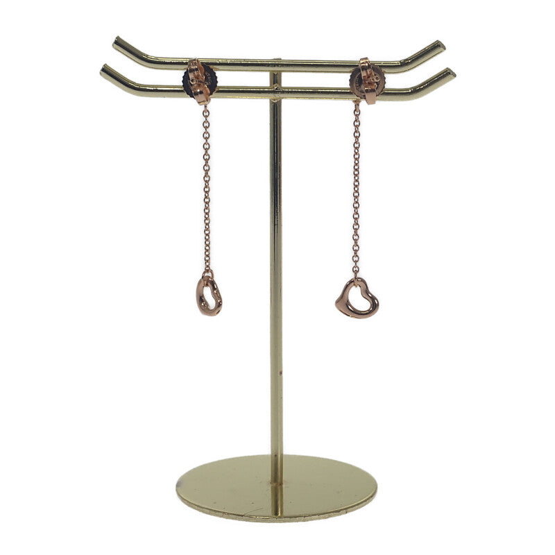 ティファニー TIFFANY&Co. バイザヤード オープンハート 60149891 ピアス K18ピンクゴールド ダイヤモンド レディース【中古】【Aランク】