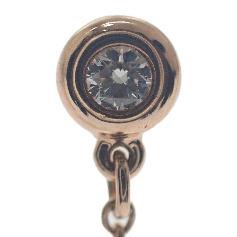 ティファニー TIFFANY&Co. バイザヤード オープンハート 60149891 ピアス K18ピンクゴールド ダイヤモンド レディース【中古】【Aランク】