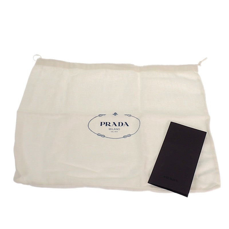 プラダ PRADA Re-Edition 1995 チェーンショルダー 1BG4682A0SF0002 ショルダーバッグ トートバッグ ナイロン ブラック ゴールド金具 レディース【中古】【Aランク】