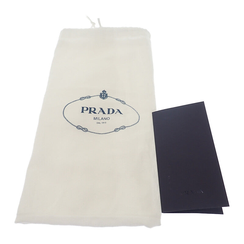 プラダ PRADA Re-Edition 1995 チェーンショルダー 1BG4682A0SF0002 ショルダーバッグ トートバッグ ナイロン ブラック ゴールド金具 レディース【中古】【Aランク】