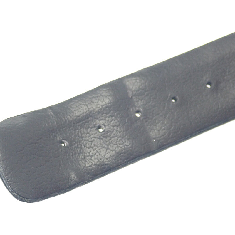 シャネル CHANEL マトラッセ H0116 腕時計 ステンレススチール レザー ブラック シルバー クオーツ ブラック文字盤 シルバー金具 レディース【中古】【ABランク】