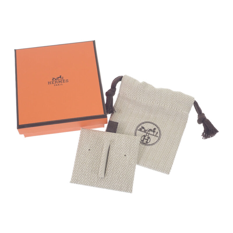 エルメス HERMES ミニポップ H アッシュ ピアス GP ローズドラジェ