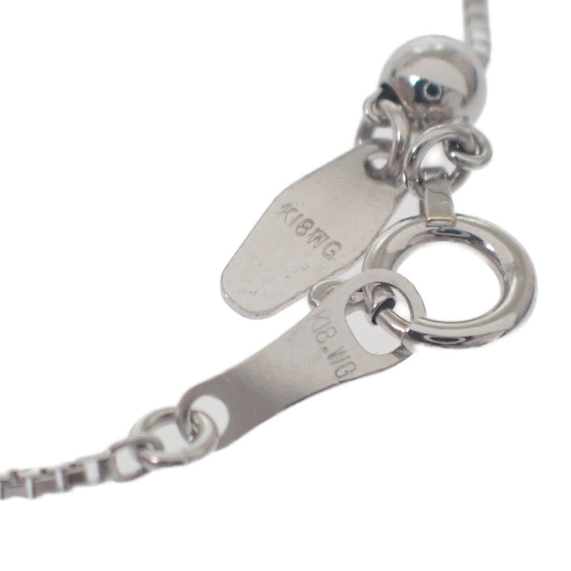 デザインジュエリー ペンダント ネックレス K18ホワイトゴールド ダイヤモンド レディース【中古】【Aランク】