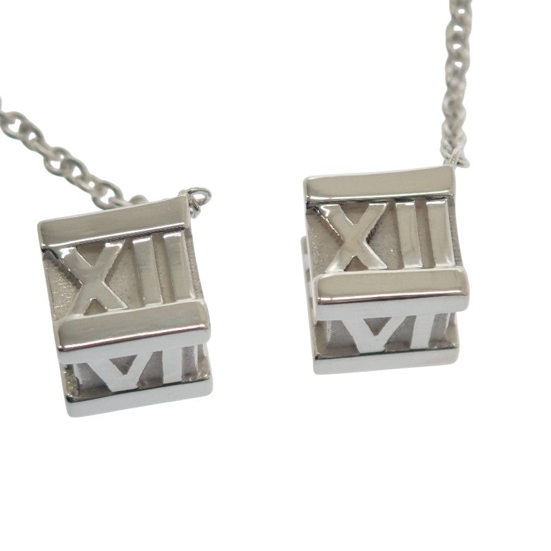 ティファニー TIFFANY&Co. アトラス キューブ ドロップ ピアス シルバー925 レディース【中古】【ABランク】