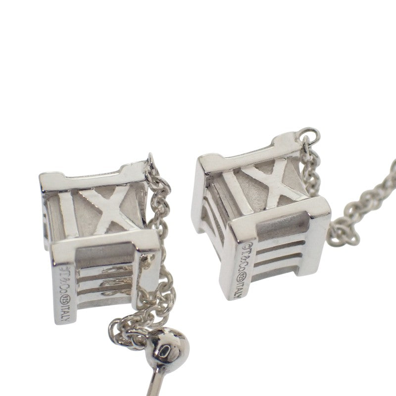 ティファニー TIFFANY&Co. アトラス キューブ ドロップ ピアス シルバー925 レディース【中古】【ABランク】
