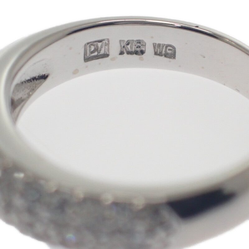 ポンテヴェキオ Ponte Vecchio ピッコリーニ エテルノ ハーフエタニティ 3号 リング K18ホワイトゴールド ラテ ダイヤモンド レディース【中古】【Aランク】