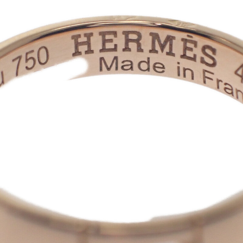 エルメス HERMES エヴァー・ヘラクレス ウェディング 8号 48 H119851B リング K18ピンクゴールド レディース【中古】【Aランク】