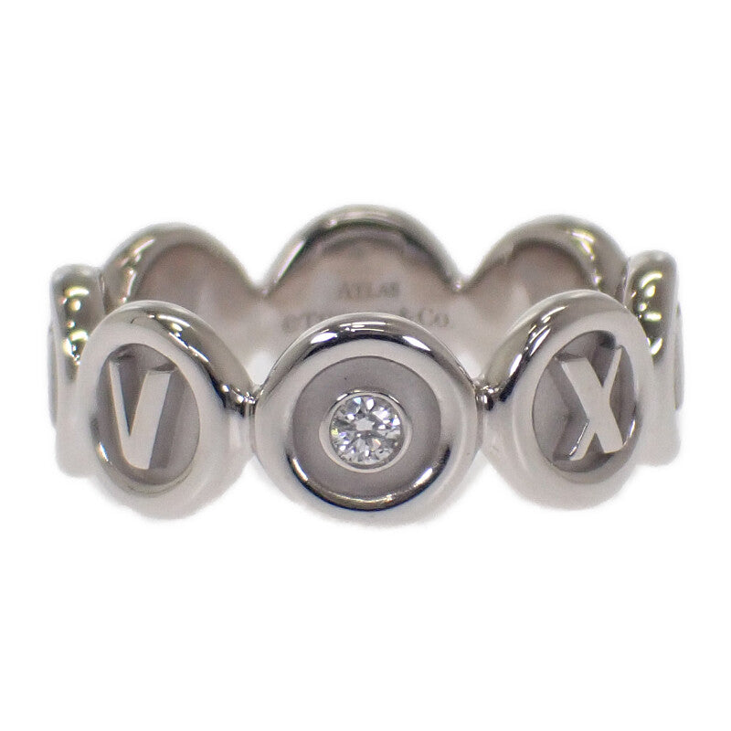 ティファニー TIFFANY&Co. アトラス ダイヤ 11号 リング K18ホワイトゴールド ダイヤモンド レディース【中古】【Aランク】