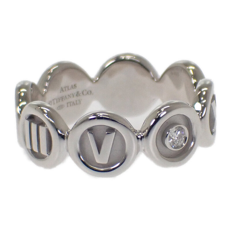 ティファニー TIFFANY&Co. アトラス ダイヤ 11号 リング K18ホワイトゴールド ダイヤモンド レディース【中古】【Aランク】