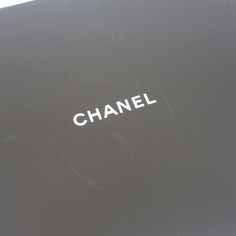 シャネル CHANEL ココマークフリンジ AAA357_B17743 マフラー ウール ブラック ホワイト レディース【中古】【Aランク】