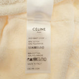 セリーヌ CELINE トリオンフバケット 2AG18892T ハット コットン ポリエステル ホワイト フリーサイズ レディース【中古】【Aランク】