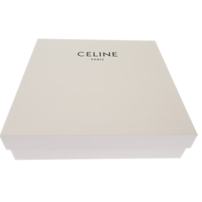 セリーヌ CELINE トリオンフバケット 2AG18892T ハット コットン ポリエステル ホワイト フリーサイズ レディース【中古】【Aランク】