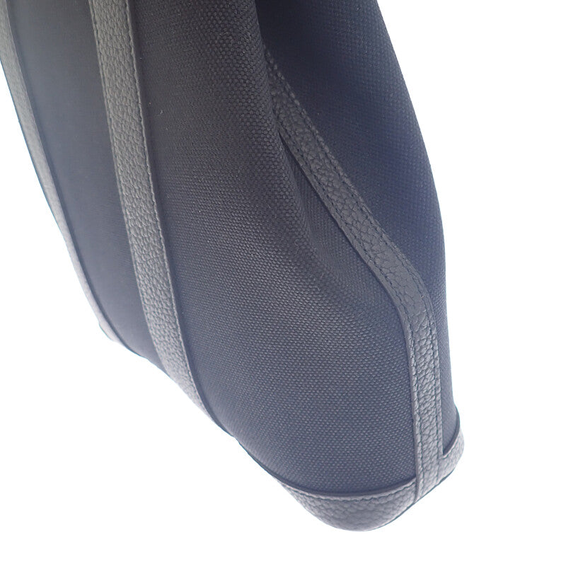 エルメス HERMES ガーデンファイルPM 080141CK 2WAYバッグ トートバッグ ネゴンダ トワルミリタリー ブラック レディース【中古】【Aランク】