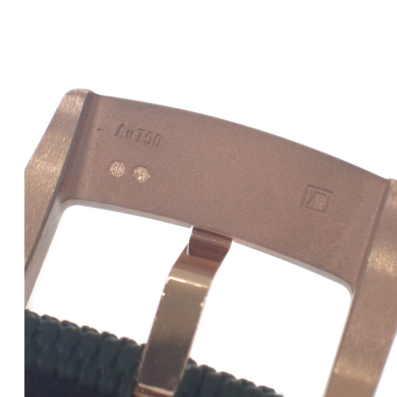 AUDEMARS PIGUET CODE 11.59 15210OR.OO.A056KB.01 Watch K18 Pink Gold Gold Automatic Green Dial Men's [Used] [A Rank]