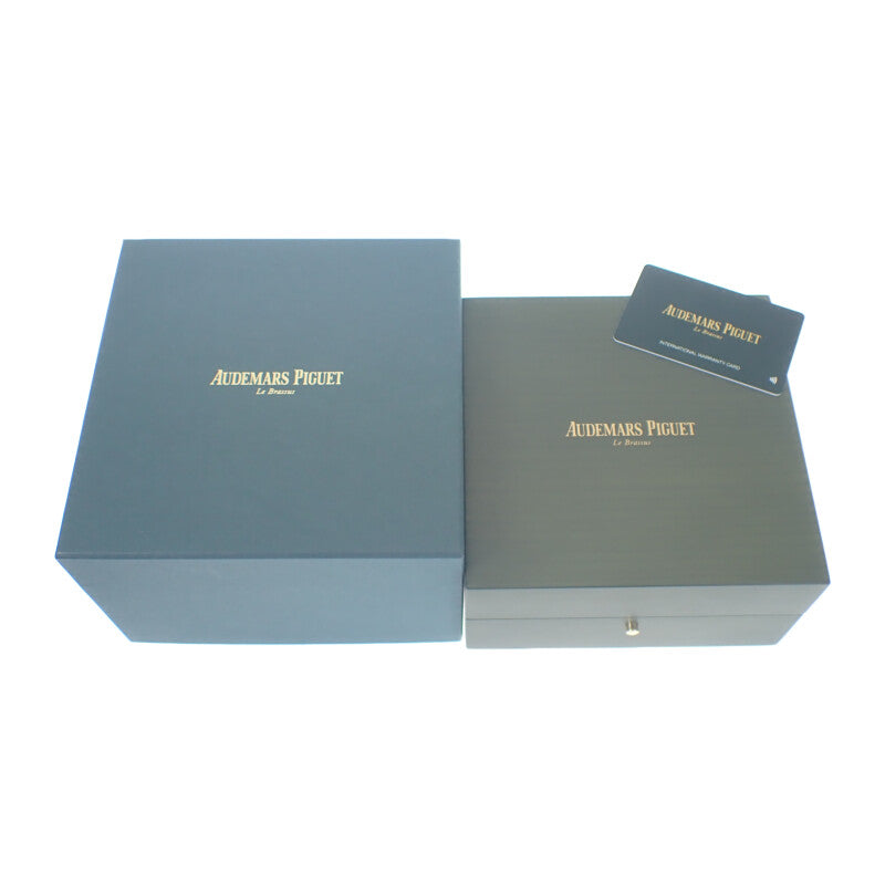 オーデマ・ピゲ AUDEMARS PIGUET CODE 11.59 15210OR.OO.A056KB.01 腕時計 K18ピンクゴールド 自動巻き グリーン文字盤 メンズ【中古】【Aランク】