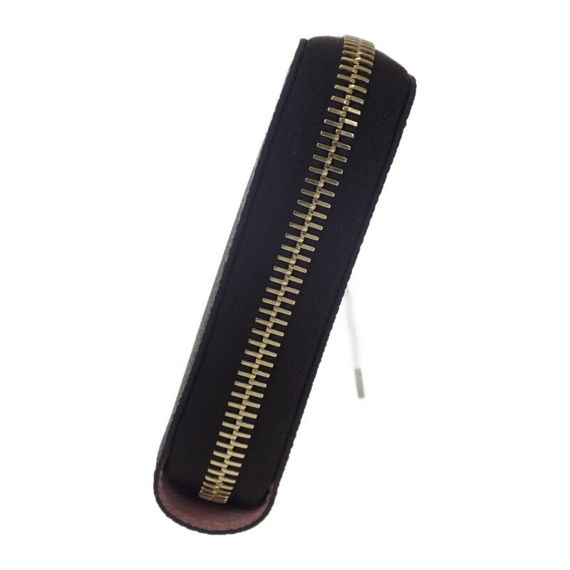 ルイヴィトン LOUIS VUITTON ジッピー・ウォレット ラウンド財布 M41894 長財布 モノグラムキャンバス ローズ・バレリーヌ ゴールド金具 レディース メンズ【中古】【Sランク】