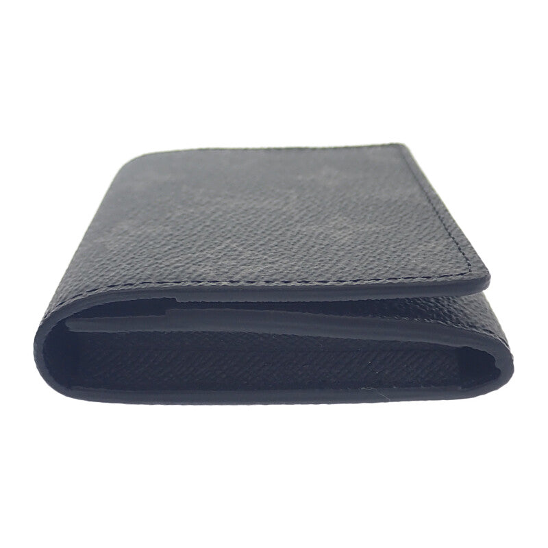 ルイヴィトン LOUIS VUITTON アンヴェロップ カルト・ドゥヴィジット 名刺入れ M12874 カードケース エクリプス ブラック メンズ レディース【中古】【Sランク】