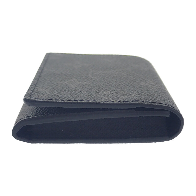 ルイヴィトン LOUIS VUITTON アンヴェロップ カルト・ドゥヴィジット 名刺入れ M12874 カードケース エクリプス ブラック メンズ レディース【中古】【Sランク】