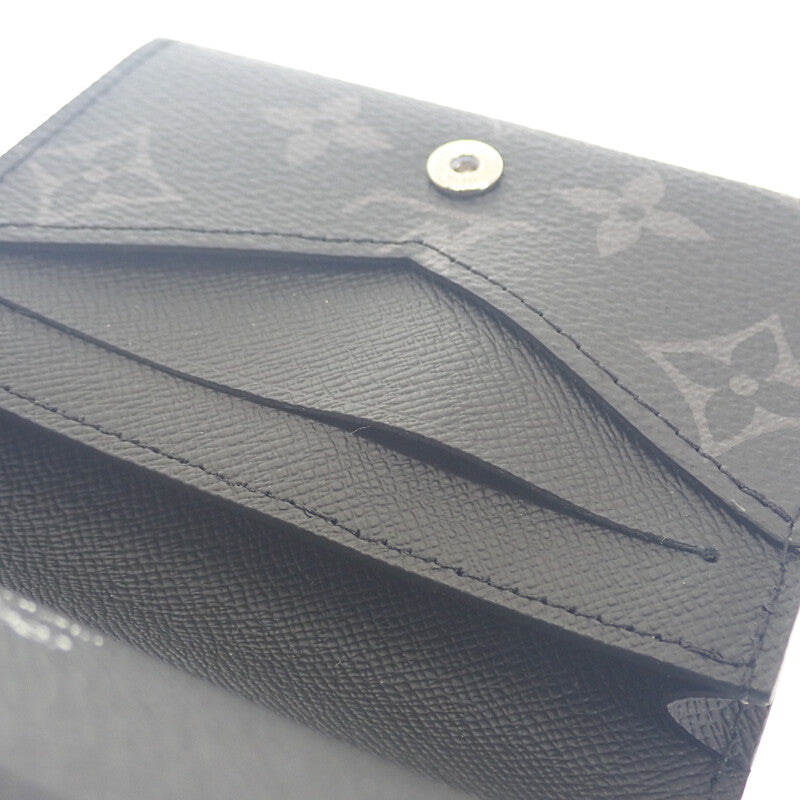 ルイヴィトン LOUIS VUITTON アンヴェロップ カルト・ドゥヴィジット 名刺入れ M12874 カードケース エクリプス ブラック メンズ レディース【中古】【Sランク】