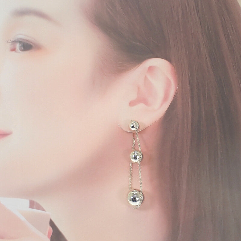 ティファニー TIFFANY&Co. ハードウェア トリプルドロップ 60153322 ピアス シルバー925 レディース【中古】【Aランク】