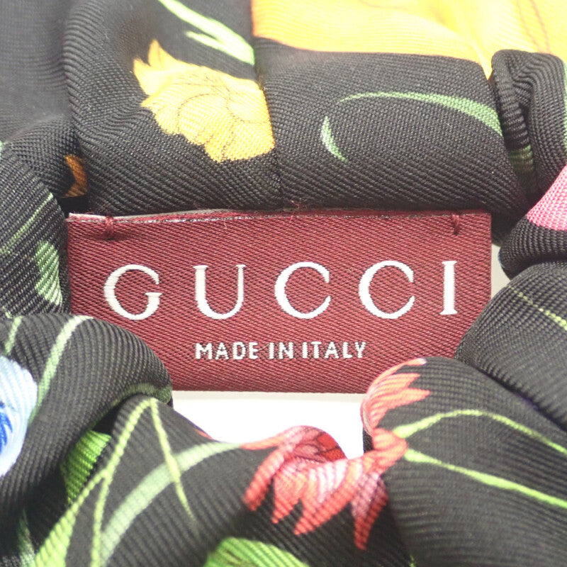グッチ GUCCI プリントツイルシュシュ 831629_3G001_1060 ヘア グッチ GUCCI プリントツイルシュシュ 831629_3G001_1060 ヘア