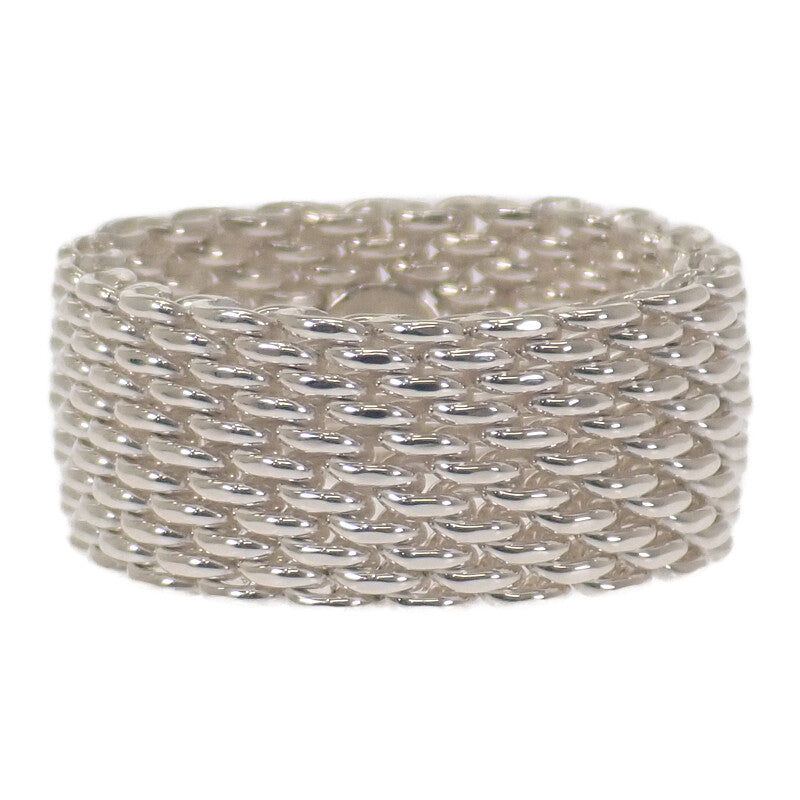 ティファニー TIFFANY&Co. サマセット メッシュ 17号 リング シルバー925 レディース メンズ【中古】【Aランク】