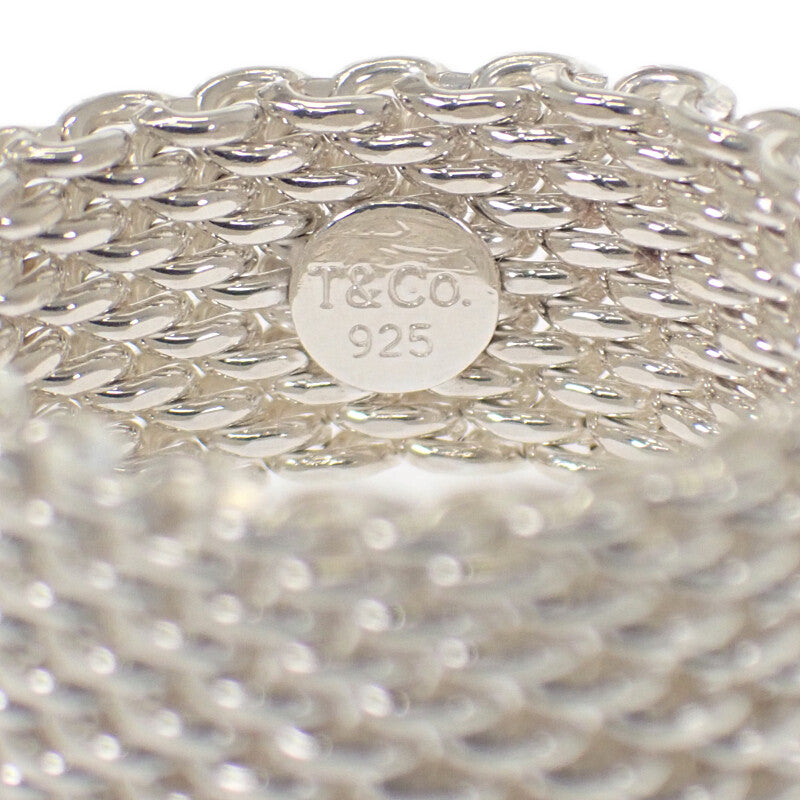 ティファニー TIFFANY&Co. サマセット メッシュ 17号 リング シルバー