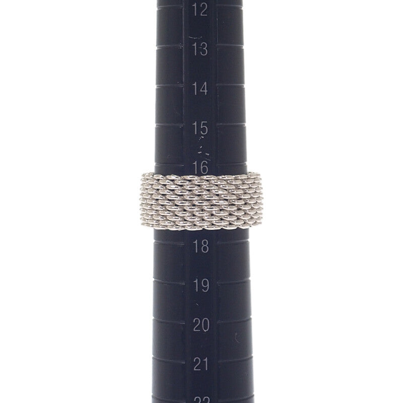 ティファニー TIFFANY&Co. サマセット メッシュ 17号 リング シルバー925 レディース メンズ【中古】【Aランク】