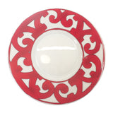 エルメス HERMES ティーカップ&ソーサー ガダルキヴィール 2客  P011016P 食器 ポーセリン レッド メンズ レディース ユニセックス【中古】【Sランク】