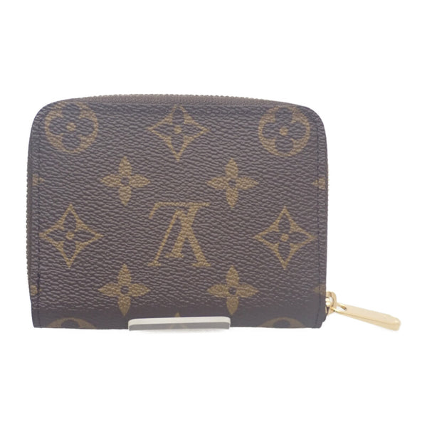 ルイヴィトン LOUIS VUITTON ジッピー コインパース M60067 コインケース モノグラムキャンバス ブラウン ゴールド金具 レディース メンズ【中古】【SAランク】