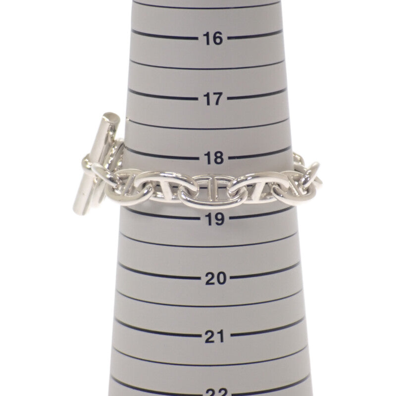 エルメス HERMES シェーヌダンクル TGM 12コマ マルジェラ期 ブレスレット シルバー925 メンズ レディース【中古】【ABランク】