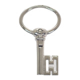 エルメス HERMES キュリオジテ クレ アッシュ ヴィンテージ バッグチャーム パラジウムメッキ シルバー レディース メンズ【中古】【ABランク】