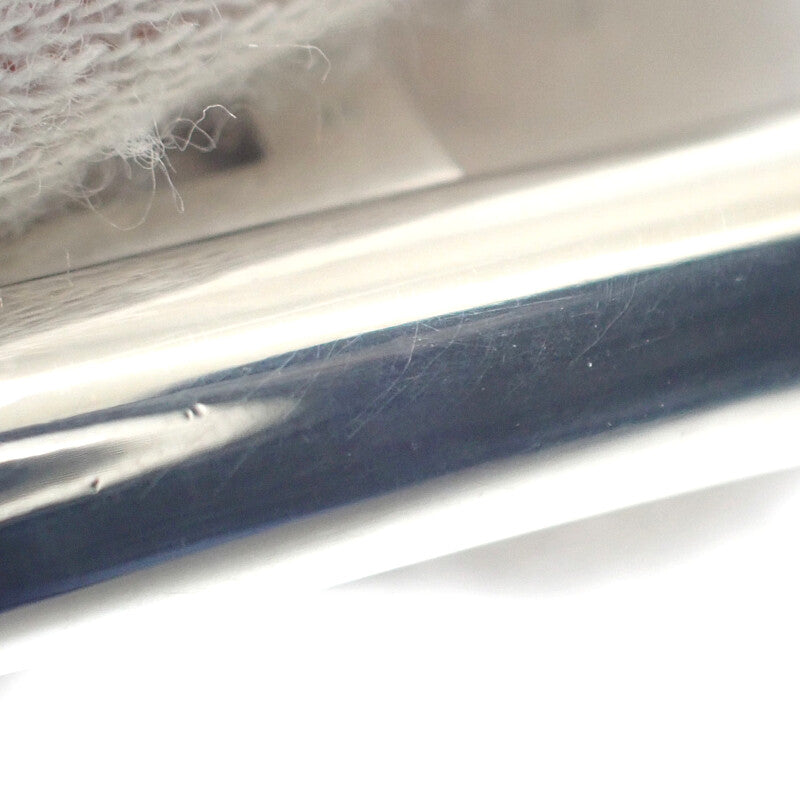 エルメス HERMES キュリオジテ クレ アッシュ ヴィンテージ バッグチャーム パラジウムメッキ シルバー レディース メンズ【中古】【ABランク】