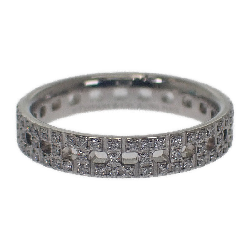 ティファニー TIFFANY&Co. トゥルーナロー 8号 67456890 リング K18ホワイトゴールド ダイヤモンド レディース【中古】【Aランク】