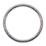 ティファニー TIFFANY&Co. メトロ フルサークル 8号 リング K18ホワイトゴールド ダイヤモンド レディース【中古】【Aランク】