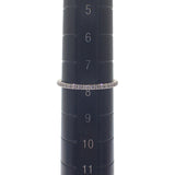 ティファニー TIFFANY&Co. メトロ フルサークル 8号 リング K18ホワイトゴールド ダイヤモンド レディース【中古】【Aランク】