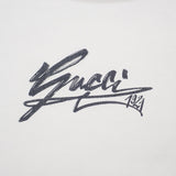 グッチ GUCCI ロング 784364-XJGQU-9074 長袖Ｔシャツ コットン ホワイト メンズ レディース【中古】【Aランク】