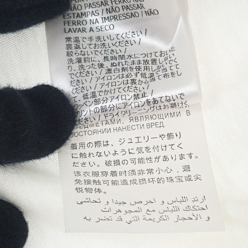 グッチ GUCCI ピッグプリント S 615044_XJCRI 半袖Ｔシャツ コットン アイボリー レディース【中古】【ABランク】