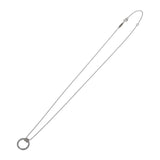 ティファニー TIFFANY&Co. T ダイヤモンド ペンダント 63843121 ネックレス K18ホワイトゴールド ダイヤモンド レディース【中古】【Aランク】