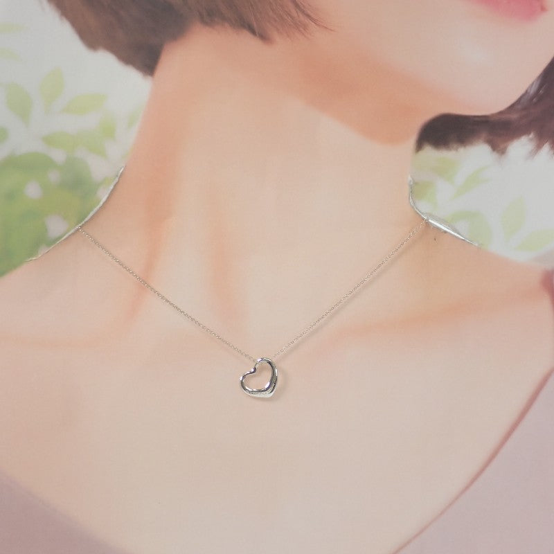 P220 TIFFANY&Co. ティファニー　スモールオープンハートペンダント ティファニー TIFFANY&Co. オープンハート ペンダント スモール