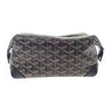 ゴヤール GOYARD ボウリング25トイレタリー BOWLIN025TY01CL01P ハンドバッグ PVC ブラック シルバー金具 メンズ レディース【中古】【Aランク】