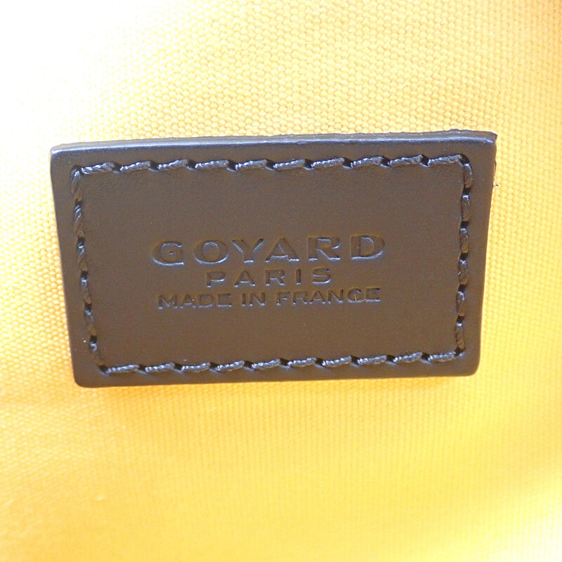 ゴヤール GOYARD ボウリング25トイレタリー BOWLIN025TY01CL01P ハンドバッグ PVC ブラック シルバー金具 メンズ レディース【中古】【Aランク】