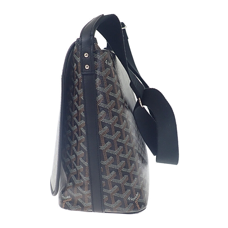 ゴヤール GOYARD カペシアンMM CAPETIMMLTY01CG01P ショルダーバッグ PVC カーフ ブラック メンズ レディース【中古】【Aランク】