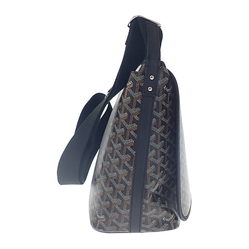 ゴヤール GOYARD カペシアンMM CAPETIMMLTY01CG01P ショルダーバッグ PVC カーフ ブラック メンズ レディース【中古】【Aランク】