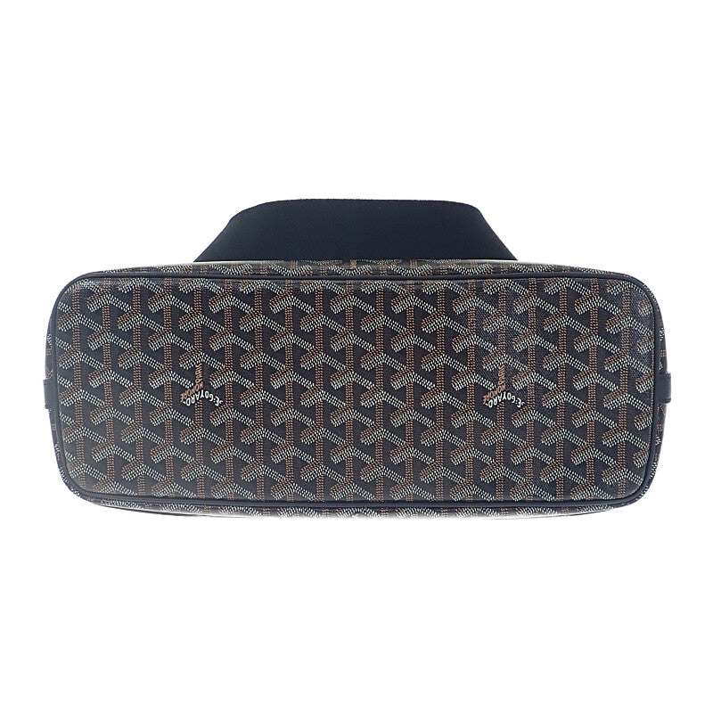 ゴヤール GOYARD カペシアンMM CAPETIMMLTY01CG01P ショルダーバッグ PVC カーフ ブラック メンズ レディース【中古】【Aランク】