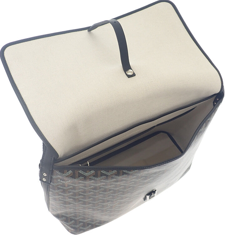 ゴヤール GOYARD カペシアンMM CAPETIMMLTY01CG01P ショルダーバッグ PVC カーフ ブラック メンズ レディース【中古】【Aランク】