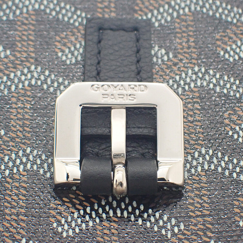 ゴヤール GOYARD カペシアンMM CAPETIMMLTY01CG01P ショルダーバッグ PVC カーフ ブラック メンズ レディース【中古】【Aランク】