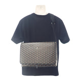 ゴヤール GOYARD カペシアンMM CAPETIMMLTY01CG01P ショルダーバッグ PVC カーフ ブラック メンズ レディース【中古】【Aランク】
