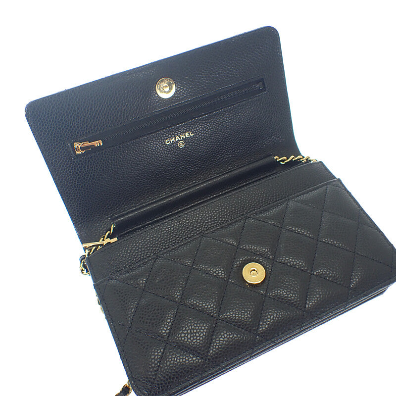 シャネル CHANEL クラシック チェーンウォレット AP0250-Y01864-C3906