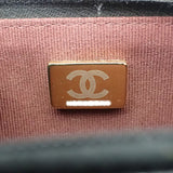 シャネル CHANEL クラシック チェーンウォレット AP0250-Y01864-C3906 ウォレットチェーン マットキャビアスキン グレインカーフレザー ブラック ゴールド金具 レディース【中古】【Aランク】